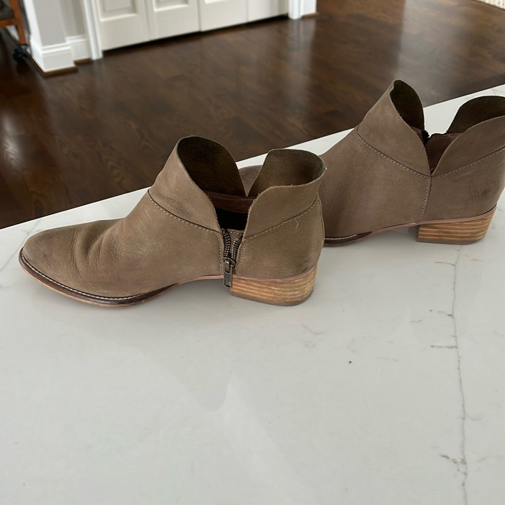Leather Bootie